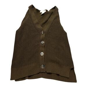 H&M Brown Sweater Vest Size XS
